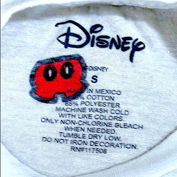 Disney Mickey Mouse Parts Allover Print Women’s Tee - Picture 9 of 10